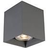 Qazqa qubo - Faretto Moderno - 1 luce - L 83 mm - Grigio - Design - Soggiorno I Camera da letto I Sala da Pranzo I Cucina