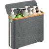 Generico Cestino Porta Carta Igienica - Contenitore Impermeabile per Bagno Da 30 Cm, Supporto Compatto per Armadietto, Organizer per Cassetto Scaffale | Porta Carta Igienica per Lavello Da Cucina a