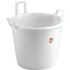 STEFANPLAST 3831455 Mastello 3 Manici in Politene, Bianco, Lt 65, Cm 55