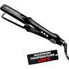 MQ Professional MQ Pro 480 Turbo LED Titanium Hair Straightener 250°C - Professional Flat Iron with Turbo Mode 485°F, MCH Fast Heat, Floating Plates, 5 Settings, Dual Voltage, 32mm