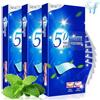 P-Beauty Cosmetic Accessories P-Beauty - Strisce sbiancanti per denti 3 x 28 strisce - sbiancamento a casa con sapore di menta - sorriso bianco neve - denti bianchi - Sbiancamento dei denti - Strisce sbiancanti