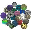 BB-Toy-Trades Compatibile con Pokemon Pin Flipping Coin Shiny Trading Card Moneta con BB-Toy-Trades Protezione spedizione - Pokemon Go Pikachu Gold