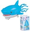 Generico squalo, bambola spray interattiva, succhietto animale medio per bambini, squalo con musica, divertente con animali, gioco per feste al coperto per