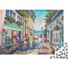 pSjDkMvHfRbLz Strada Cittadina sul Mare Puzzle 1000 Pezzi Puzzle per Adulti Passeggiata in Famiglia Relax Decorazione Regalo 52x38cm/1000pcs
