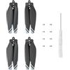 Ameta Eliche per drone S50 lite 4K, set di 4 con 10 viti e 1 cacciavite, grigio