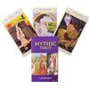Generic Mitico mazzo di tarocchi, carte da tavola per feste, 78 fogli di tarocchi con guida per principianti, mazzo di tarocchi con stampa inglese completa, set di carte di divinazione, tarocchi mitici per