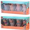 Vitsrisea Bambole Reborn Da 4 Pezzi - Figure Di Realistiche, Set Di Bambole Realistiche, Compagni Di In Morbido Peluche, BambolePer Giochi Di Finzione, Figurine Di Bambini, Collezione Di