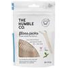 The Humble Co. Basic - Confezione da 150 plettri per filo interdentale, colore: menta