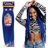 Ser Mulher Extension capelli Treccine Pre-Stretched 100% Kanekalon Afrelle 160g - IDEALI per Box Braids e Treccine Africane, Morbidi, Leggeri, Facili da Intrecciare, 115 cm NEW ULTRA BRAID (Blu)