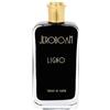 JEROBOAM LEGNOSO, MUSCHIATO Quando il sulfureo patchouli incontra la «feromonale» ambra grigia... il risultato va oltre il profumo e diventa una pozione alchemica dal fascino afrodisiaco. Ligno è un b