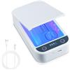 Soiiw Scatola sterilizzatrice per unghie, portatile, con luce blu, sterilizzatore USB, per salone di bellezza, pinzette, gioielli, telefono, strumenti per manicure