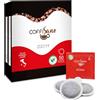 COFFISANO 50 Cialde Caffè in Filtro Carta Compostabile ESE 44 mm Miscela Roma, Bustine Espresso Italiano Monodose - Gusto Cremoso ed Equilibrato