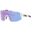 Bliz Unisex Matrix Small Nano Optics Nordic Occhiali Sportivi Bianco Begonia Blue, CAT.2, Taglia unica