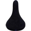 Generico Compatibile con la Sella for Bicicletta Funsea, Sedile in Flanella Nera con Ricamo, Binario da 8 mm - Accessorio for seggiolino for Bicicletta,Componenti(43004)
