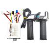 CaFfen Centralina Monopattino Elettrico Bici elettrica Scooter Accessori Motore Spazzolato Controller Acceleratore Twist Grip 24V 36V 48V 250W 350W 500W(24V 250W)