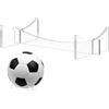 Generic Espositore per palloni da calcio, 15 x 8,9 x 3,4 cm, in acrilico trasparente, supporto da tavolo per calcio, basket, souvenir autografato per fidanzato