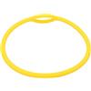 Mtlavishness Collana erogatore in silicone, porta erogatore per immersioni subacquee, accessori per immersioni, giallo, 80 cm, comodo materiale in silicone liquido, facile da (62 cm)