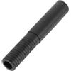 Alasum Barra Allungabile da Golf in Plastica Pp Nera, Accessorio per Impugnature da Golf Resistente all'Usura, Asta di Prolunga per Attrezzatura Sportiva