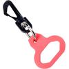 Bbajszx Clip per Fibbia regolatore per Immersione, Impugnatura Leggera in Silicone per polipi con meccanismo Rilascio Semplice Fibbia a sgancio rapido per Secondo Stadio per Immersione