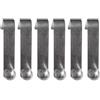 Bbajszx 6 in Acciaio Inossidabile pagaie per Kayak Clip a Molla Ricambio Tenda Pali della Tenda Pulsante Clip Perno bloccaggio del Tubo Perno bloccaggio del Tubo