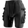 OPPWONG Pantaloncini Protettivi Imbottiti, Pantaloni Crash Pad Traspiranti Ispessiti Sul Fianco e Sul Coccige per Snowboard, Skate e Sci, Protezione 3D per Fianchi, Coccige, (M)