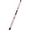 blloocod Barra per Esercizi Fitness per Stabilità e Core, 100cm Acciaio Legato, Versatile per Palestra Domestica- Rosso