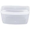 Générique Scatola Occhiali - 19,5 cm Custodia Nuoto | Supporto per Maschera da Immersione in PP Trasparente Protezione Attrezzature Snorkeling, Piscina, Viaggi, Resistente ai , Portatile, 100 g