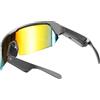 UouNeaCo Occhiali da ciclismo intelligenti GPS Display HUD, navigazione vocale, compatibile con iOS/Android, lenti intercambiabili, batteria 8 ore per mountain bike, Smart Glasses Bicicletta