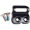 ReachMall Deragliatore posteriore Extender per bici CNC Lega di Alluminio Nero Parte di Ricambio Preciso Gear Mech Adapter