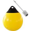 Generico Parabordi Rotondi Nautici | Ancoraggio Galleggiante in PVC,Palla Parabordo Nautico Paraurti da Banchina - per Marine, Barche A Vela, Barche da Sci, Motoscafi, Pesca, Wakeboard, Mare E Fiume