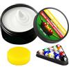 Generic Balsamo per palline da biliardo, 50 g, lucidante per la manutenzione delle palle da biliardo, per lo sport all'aperto, rimuove polvere, sporco, sporcizia, donne, uomini, principianti