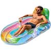 Generico Materassino Gonfiabile Adulto | Lettino Gonfiabile Antiscivolo - PVC Galleggianti Spiaggia Zattere Piscina,Per Acqua Outdoor Viaggi Giardino Campeggio Feste Estate Giochi Nuoto Bagni Di