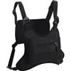 Machify Borsa da uomo per attrezzatura da sci, borsa da snowboard sul petto, pannello posteriore traspirante, cinghie regolabili, tessuto Oxford, tasche multiple con cerniera