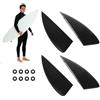 Generic Paddle Board Fin - Splitter d'acqua per tavola da surf - Set di attrezzature leggere rimovibili rinforzate per surf paddle nuoto attività acquatiche