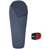 Litume Velvet Sleeping Bag Liner, Fodera per Sacco a Pelo in Velluto E628 Unisex, Acciaio Scuro, 215 x 80 cm/Packed Size: 11 x 16 cm