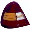 PROPOSTEONLINE Vetro Fanale realizzato per Mercedes Classe C W202 dal 1993 al 1996 posteriore Destro Luci Bianco Arancio e Rosso A2028200466