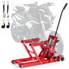 VEVOR Martinetto Idraulico Compatto per Motocicletta, Cric Idraulico di Sollevamento per Moto Carico Max 680 kg Altezza Sollevamento Regolabile tra 11,5-38,5 cm, Manutenzione da Officina Garage