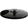 EaseSunny Accessorio per ventilatore da pavimento, base fissa con struttura stabile anti-ribaltamento, design rinforzato, foro di montaggio da 3,8 cm (nero)