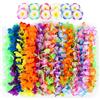 Jodsen Collana Hawaiana Ghirlanda di Fiori, 36 Pezzi Hawaiane Fiori Fermagli per Capelli Clip per Fiori Plumeria,Lei Fiore Tropicale Luau Decorazioni Abiti Tema Estivo,Forniture per Feste Compleanno Spiaggia