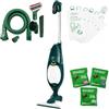 DG Service Vorwerk Folletto VK140 NUOVO ORIGINALE - Scopa Elettrica CON FILO con Accessori Rigenerati Come Nuovi, Spazzola HD40, 6 Sacchetti, 3 Granuli (Dotazione Completa + Kit Tubi)