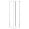 Homyl Supporto per Fiori Acrilico Trasparente Colonna Vaso Espositore Decorativo Moderno Geometrico Elegante Da Tavolo Adatto a Matrimonio Festa di Complean, 60 Cm