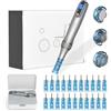 Charme Princesse M8S Microneedling Pen Professional Wireless Dermapen with 22 Replacement Cartridges Needles 6 Speeds Adjustable Micro Needling Microneedle Machine for Skin Care M8SKIT-UK