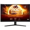 Aoc Monitor 31,5" ( LED 2560x1440 QHD 2K 180Hz ) Curvo Black CQ32G4VE