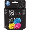 HP CARTUCCIA HP 302/304 TRI-COL B82L1AE X DSKJET 11XX 21XX 36XX ENVY 45XX OFFICEJET 38XX,46XX - B82L1AE
