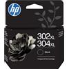 HP CARTUCCIA HP 302/304XL NERO B7RT9AE X DSKJET 11XX 21XX 36XX ENVY 445XX OFFICEJET 38XX,46XX - B7RT9AE