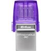 KINGSTON 64Gb microDuo 3C Flash USB - USB3.1 + USB-C - DTDUO3CG3/64GB - DTDUO3CG3/64GB