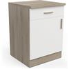 Demeyere Mobili da Cucina, Legno Ingegnerizzato, Marrone, 60 x 60 x 85 cm