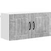 WRJENFSC Frontale per lavastoviglie Lucca grigio cemento, frontale da cucina in legno, pannello frontale moderno per la cucina, 80 x 31 x 40 cm, elegante rivestimento per lavastoviglie da incasso