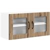 WRJENFSC Lavastoviglie Lucca in rovere Artisan, pannello in legno per cucine moderne, 80 x 31 x 40 cm, pannello frontale durevole