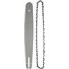 CATPAN Catena per motosega da 50,8 cm: barra e olio per catena per motosega, catena di ricambio per seghe elettriche e seghe per legno (76, maglie per piede)